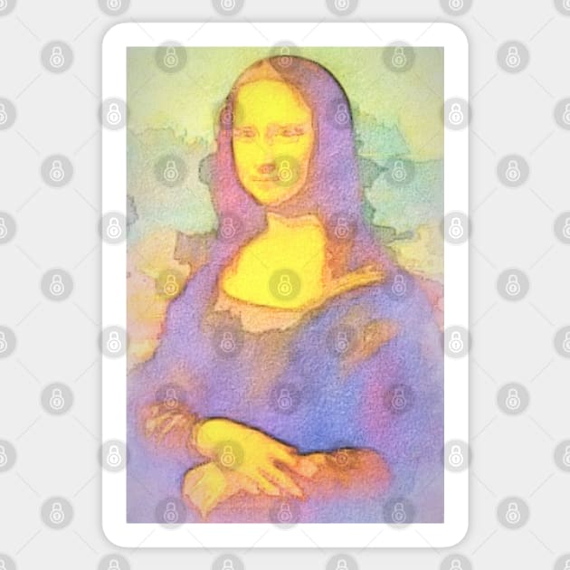 Gioconda - Mona Lisa instagram filters - modern Sticker by Uwaki